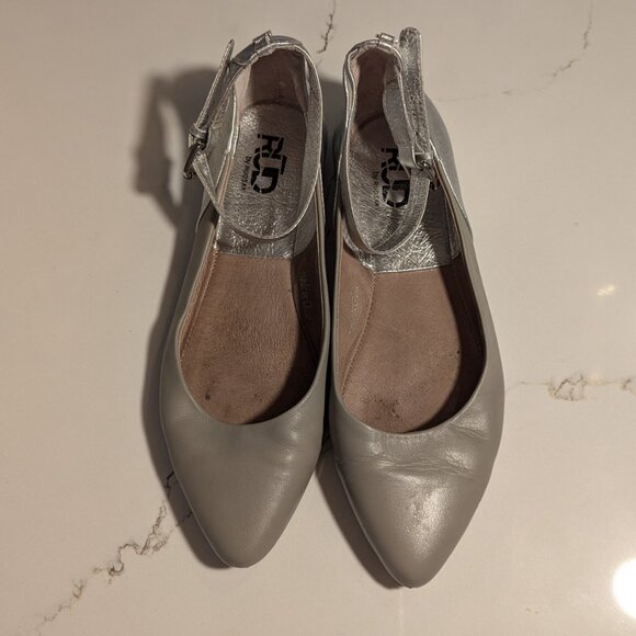 RUDSAK Ballet Flats with Ankle Strap - Picture 1 of 5